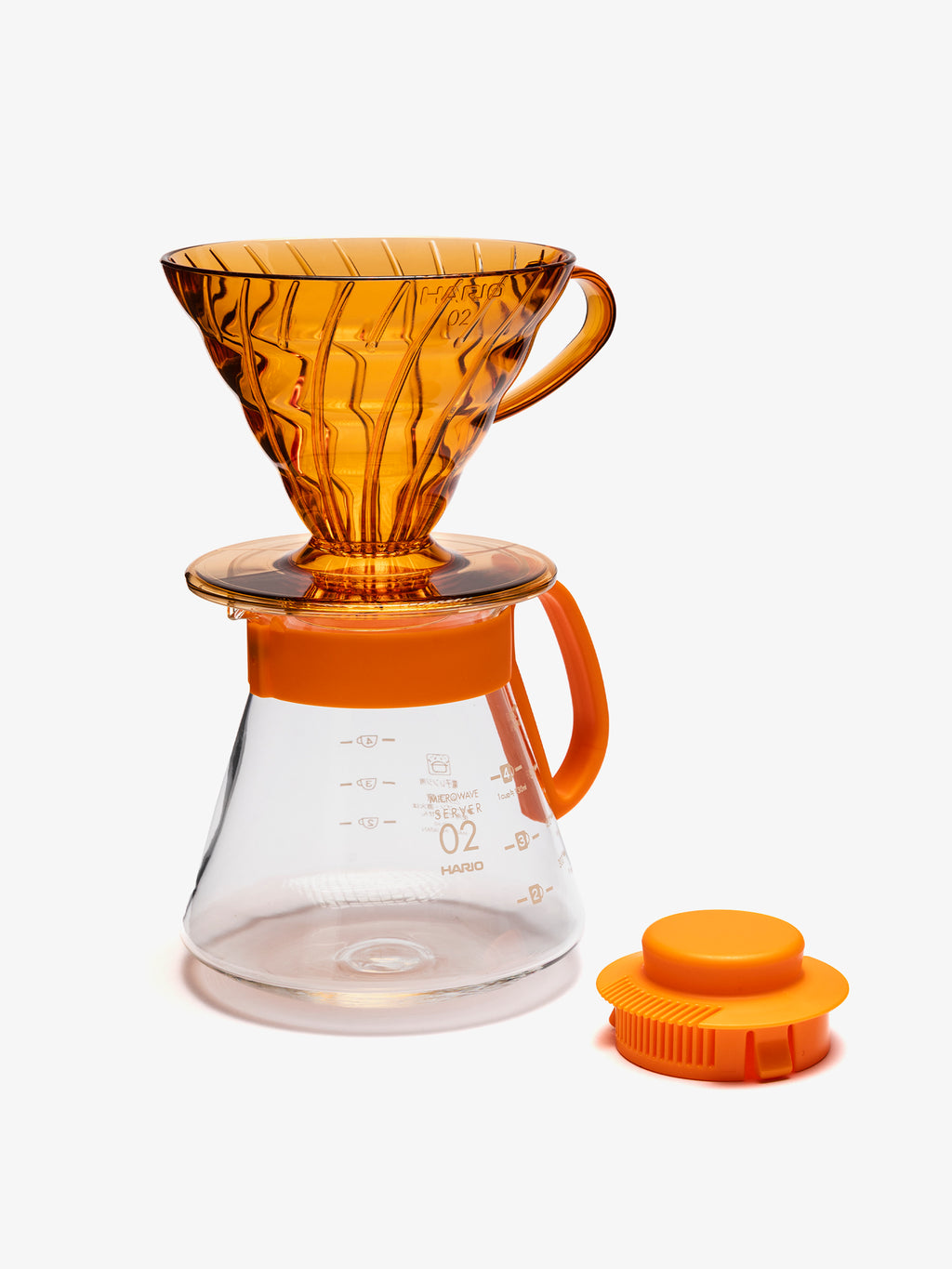 Hario V60 ORANGE Range Server Pack 02 Size 700mL