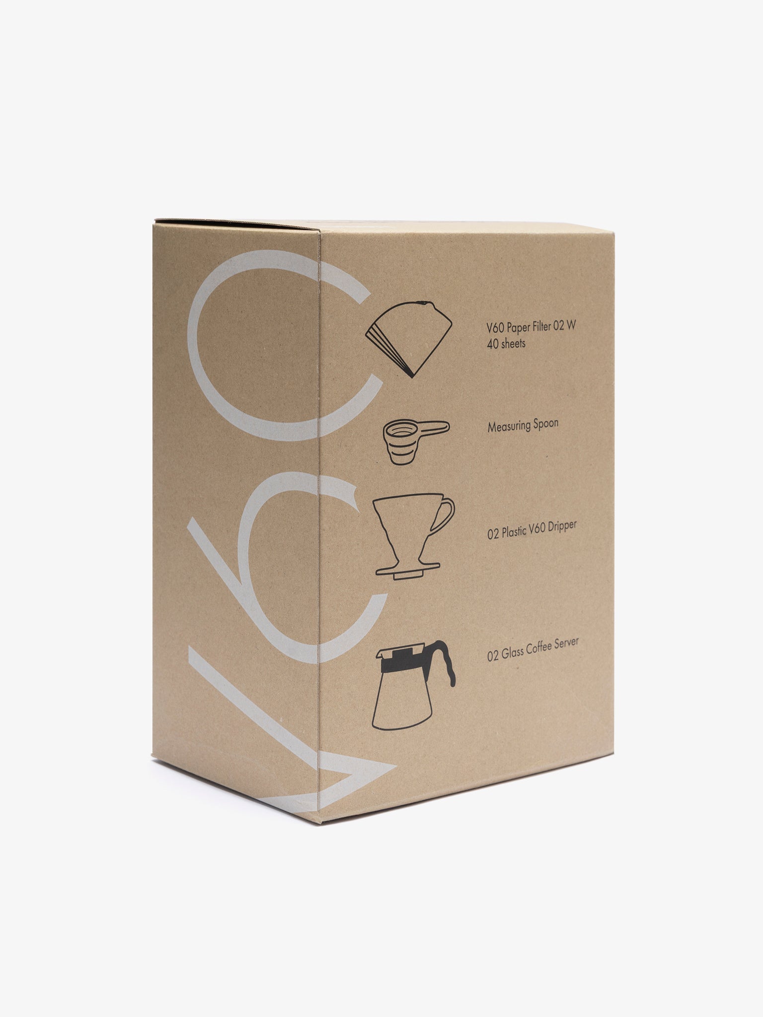 Hario V60 Coffee Dripper and Server Set 02 Size 700mL